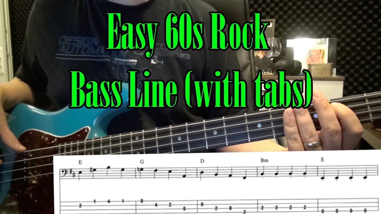 easy bass tabs